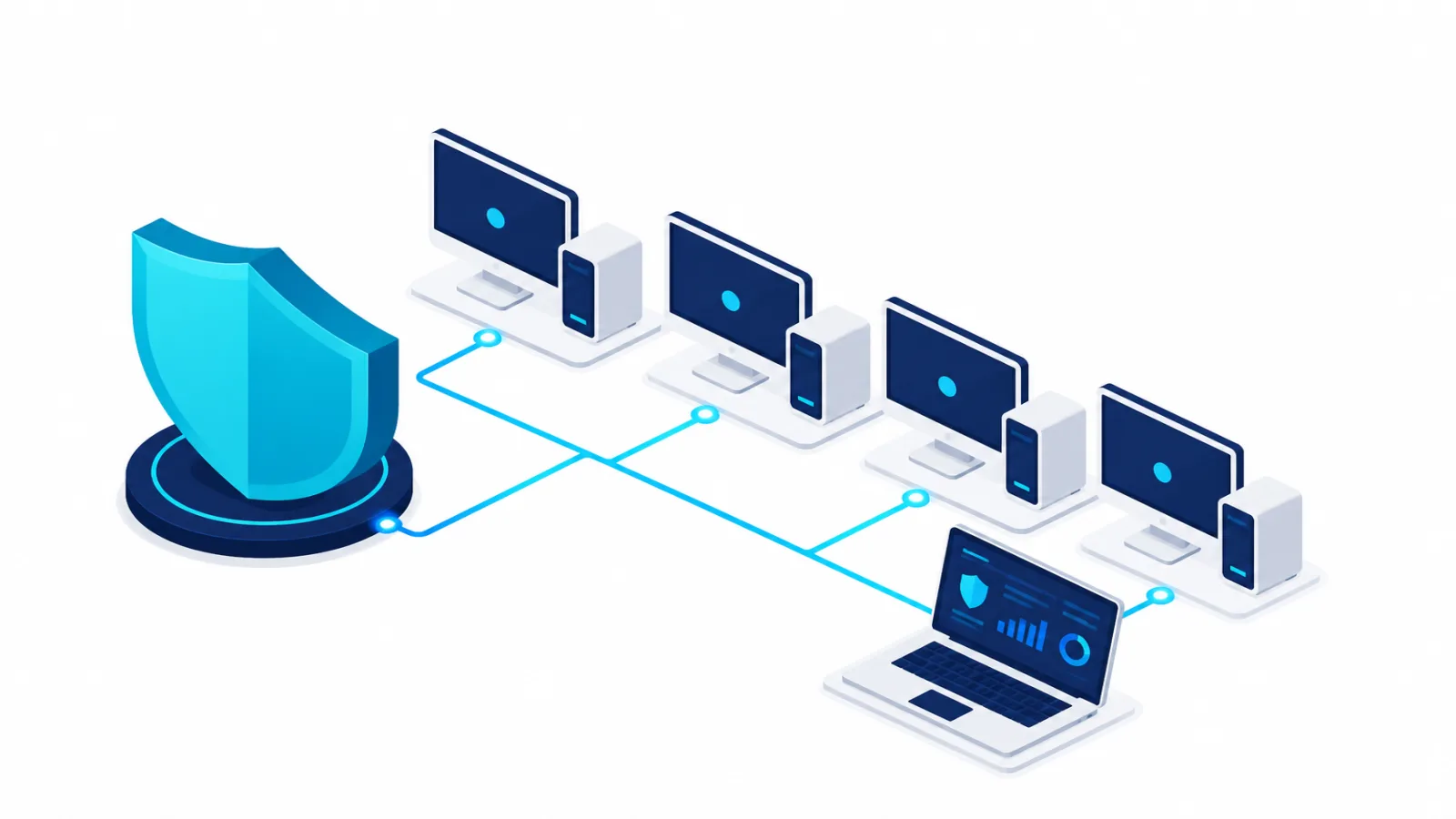 Comparaison de deux logiciels de protection pour les postes d'une PME