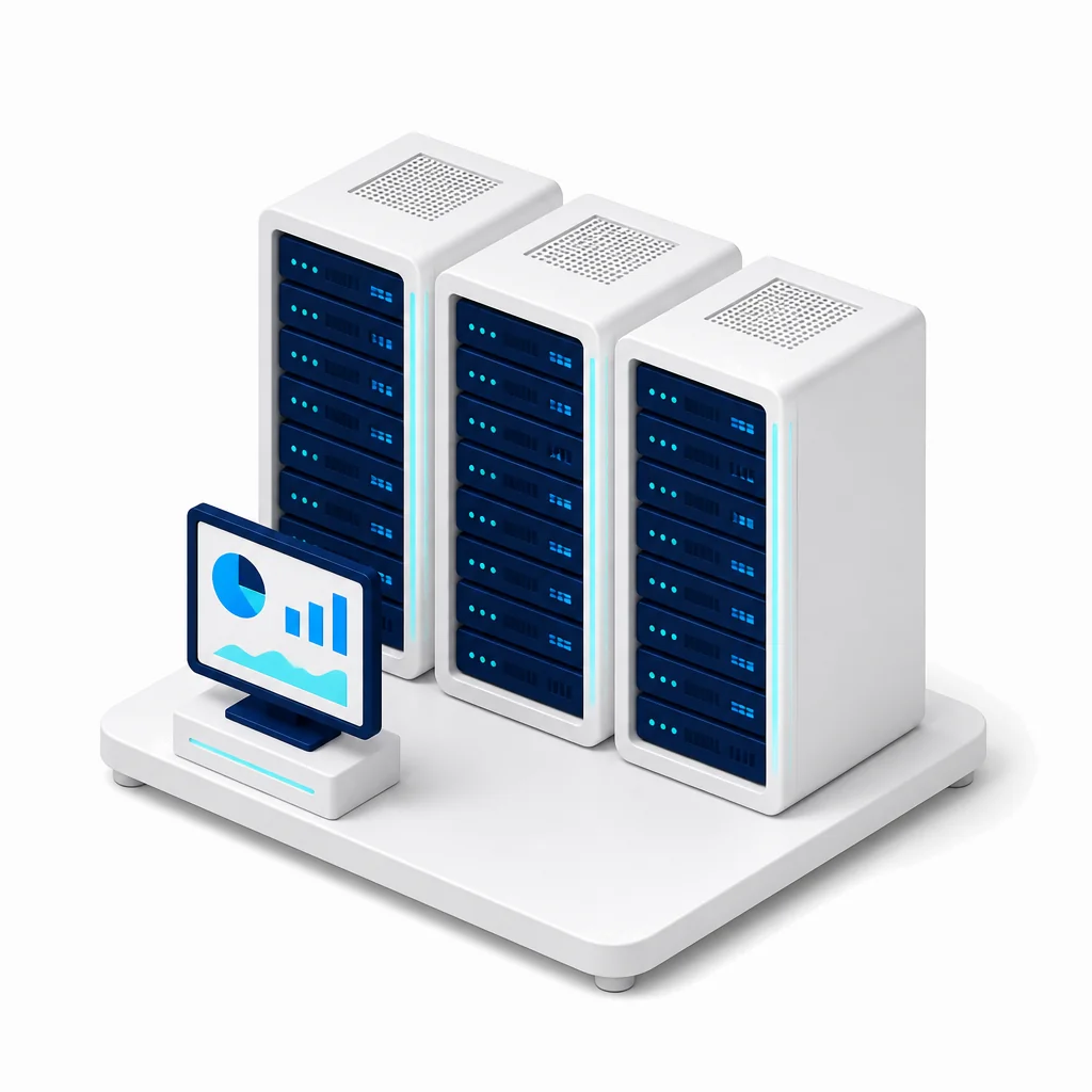 Serveur, machines virtuelles et baie