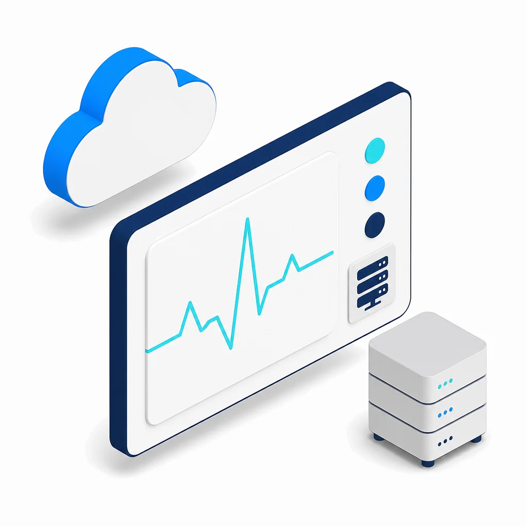 Graphiques de supervision et alertes d'infrastructure